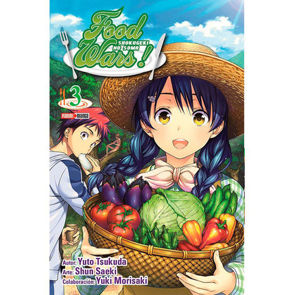 Food Wars VOL. 3 (PANINI) “SPANISH EDITION” Paperback