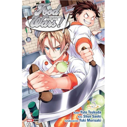 Food Wars VOL. 5 (PANINI) “SPANISH EDITION” Paperback