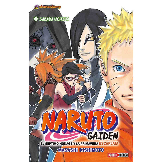Naruto Gaiden: The Seventh Hogake and The Crimson Spring - (PANINI) "Spanish Edition" Paperback