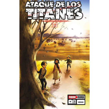 Attack on Titan Vol 34 (PANINI) "Spanish Edition" Paperback