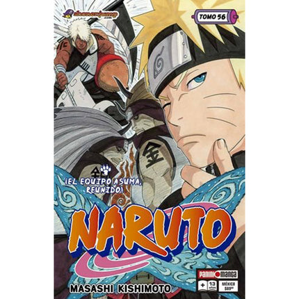 Naruto Vol 56 (PANINI) "Spanish Edition" Paperback