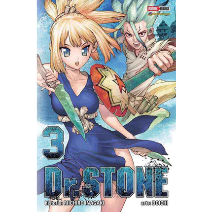 Dr. Stone Vol 03 (PANINI) "Spanish Edition" Paperback