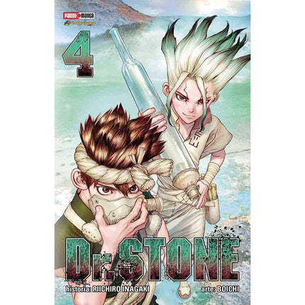 Dr. Stone Vol 04 (PANINI) "Spanish Edition" Paperback