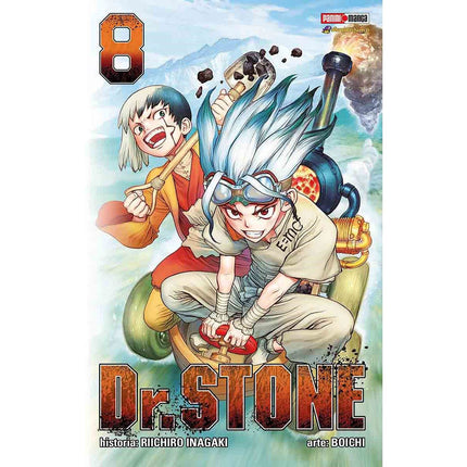 Dr. Stone Vol 08 (PANINI) "Spanish Edition" Paperback