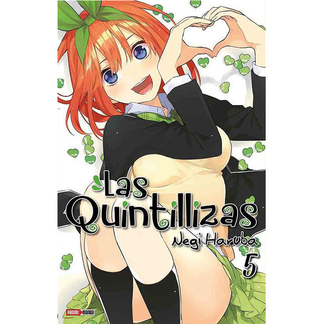 The Quintessential Quintuplets Vol 05 (PANINI) "Spanish Edition" Paperback