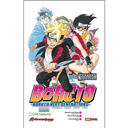 Boruto - Naruto Next Generations Vol 03 (PANINI) "Spanish Edition" Paperback
