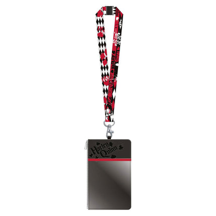 Harley Quinn Lanyard with Passport Holder