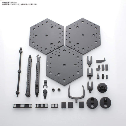 Bandai Gunpla Model Kit Action BASE 4 CLEAR Display (1/144 & 1/100 Scale) Stand