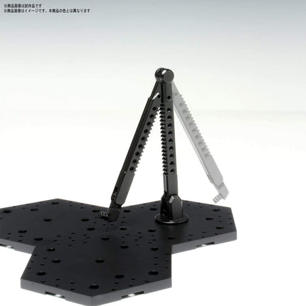 Bandai Gunpla Model Kit Action BASE 4 CLEAR Display (1/144 & 1/100 Scale) Stand