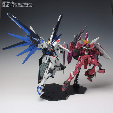 Bandai Gunpla Model Kit Action BASE 4 CLEAR Display (1/144 & 1/100 Scale) Stand