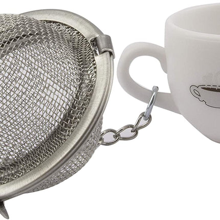 Paladone Friends Central Perk Stainless Steel Tea Infuser and Chain
