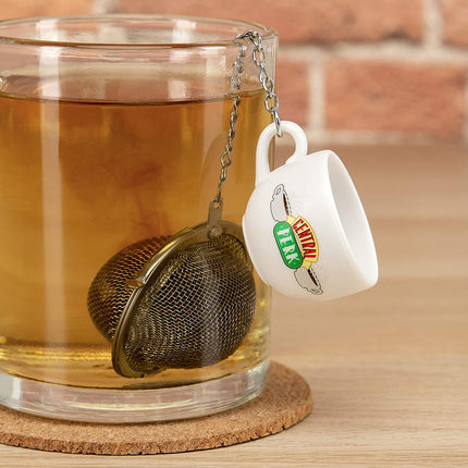 Paladone Friends Central Perk Stainless Steel Tea Infuser and Chain