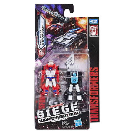 Transformers Toys Generations War for Cybertron: Siege Micromaster Wfc-S19 Autobot Rescue Patrol 2 Pack Action Figure
