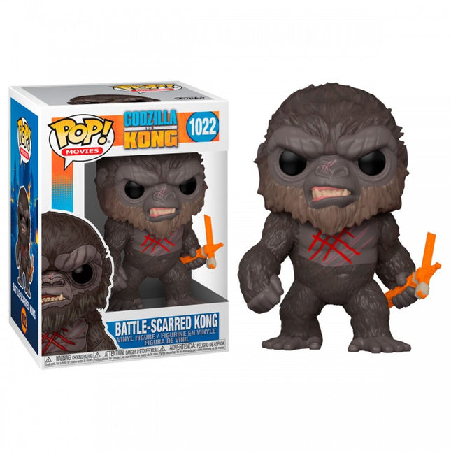 Funko Pop! Movies #1022: Godzilla Vs Kong - Battle-Scarred Kong