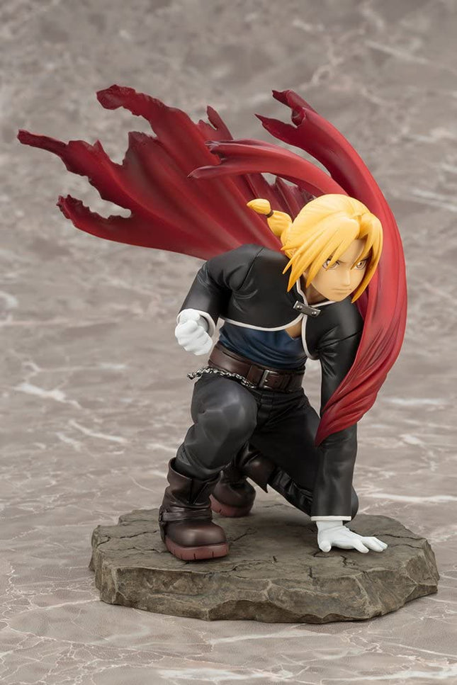 Kotobukiya Fullmetal Alchemist: Edward Elric ArtFX J Statue, 6 inches
