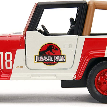 Jada Toys Jurassic World 1:32 Jeep Wrangler Die-cast Car
