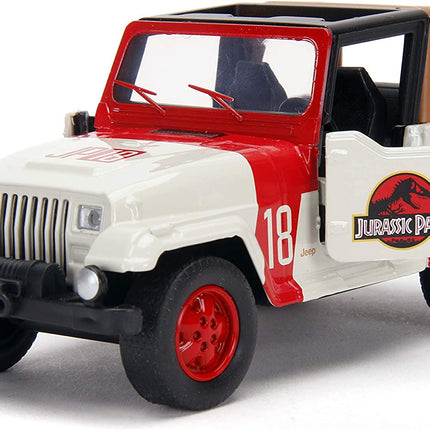 Jada Toys Jurassic World 1:32 Jeep Wrangler Die-cast Car