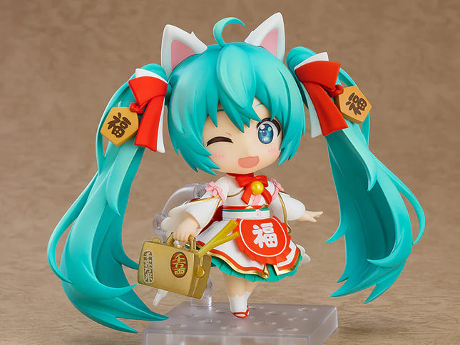 Character Vocal Series 01: Hatsune Miku (Maneki Miku Ver.) Nendoroid #1777 Action Figure