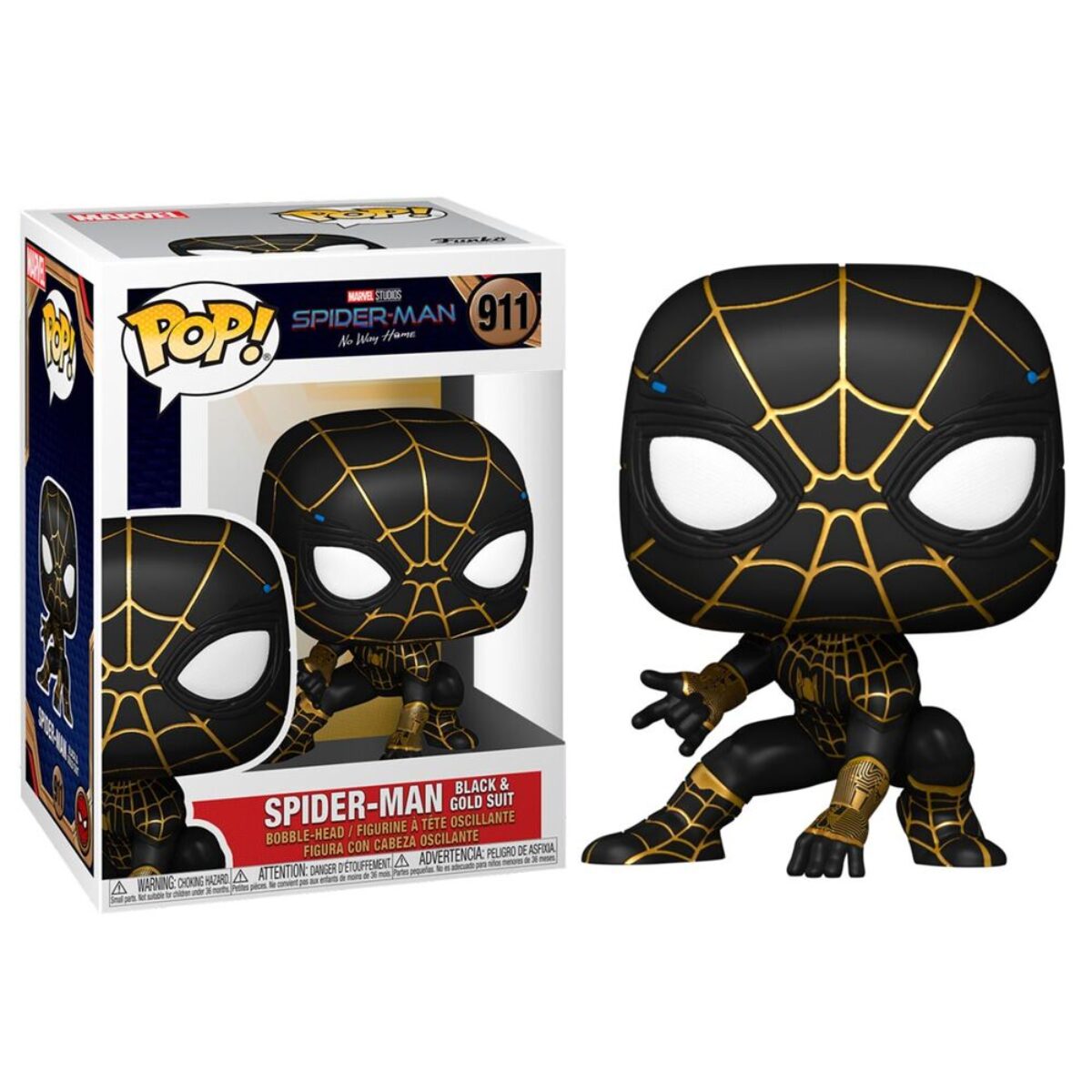 Funko Pop! Marvel #911: Spider-Man: No Way Home Spider-Man in Black