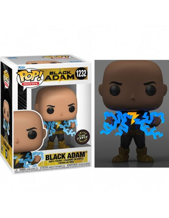 Funko Pop! Movies #1232: Black Adam - Black Adam No Cape with Lighting Chest