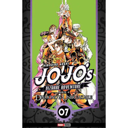 Jojo's Bizarre Adventure Part 4 - Diamond is Unbreakable Vol 7 (PANINI) "Spanish Edition" Paperback
