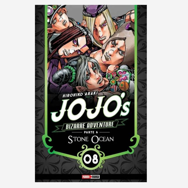 Jojo's Bizarre Adventure Part 6 - Stone Ocean Vol 08 (PANINI) "Spanish Edition" Paperback