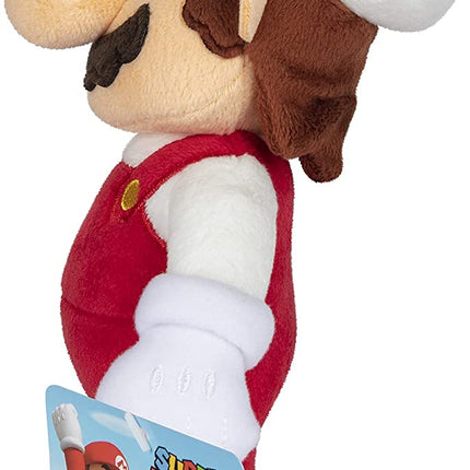 SUPER MARIO Plush Fire Mario Collectible 10" Plush