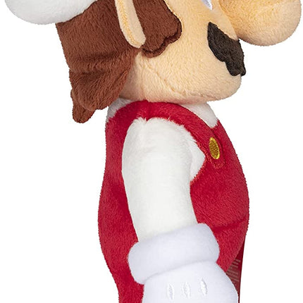 SUPER MARIO Plush Fire Mario Collectible 10" Plush