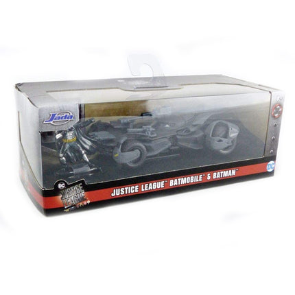 Jada Toys DC Comics Justice League Batman & Batmobile 1:32 Die - Cast Vehicle with Figure