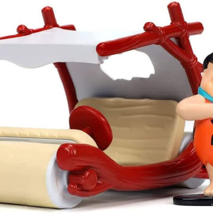 Flintstones 1:32 - 1992 Flintmobile Vehicle with Fred Flintstone Diecast Figure