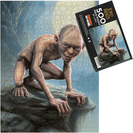 AQUARIUS The Lord of The Rings Gollum 500 Piece Jigsaw Puzzle - Officially Licensed - Glare Free - Precision Fit - 16 x 21.5 Inches