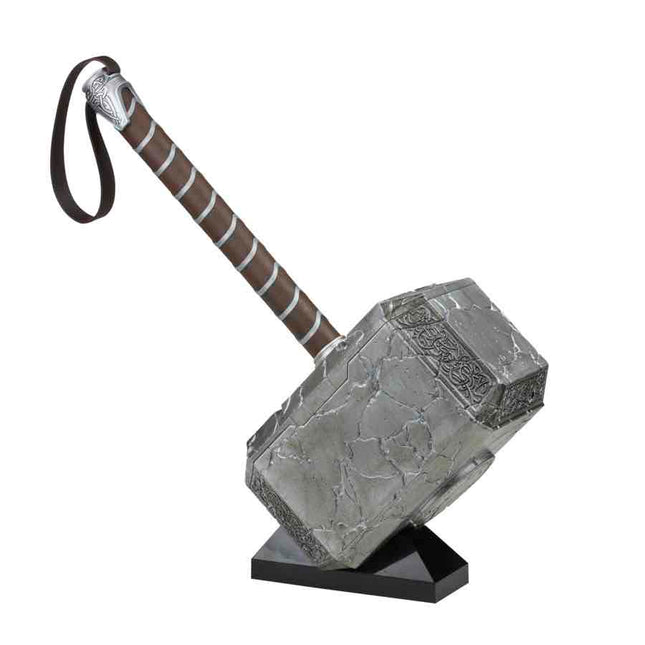 Marvel Legends Series Thor Mjolnir Premium Electronic Roleplay Hammer with Lights and Sound FX
