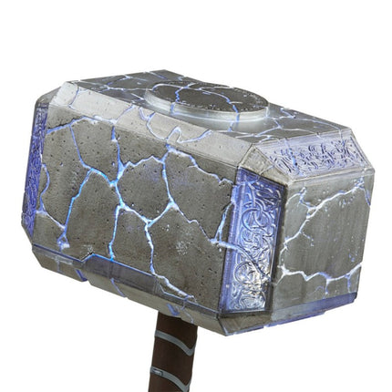 Marvel Legends Series Thor Mjolnir Premium Electronic Roleplay Hammer with Lights and Sound FX