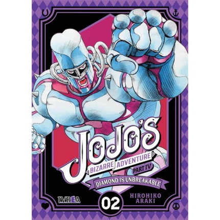 Jojo's Bizarre Adventure Part 4 - Diamond is Unbreakable Vol 2 (PANINI) "Spanish Edition" Paperback
