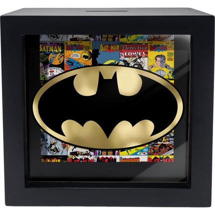Spoontiques Batman Shadowbox Bank, Black