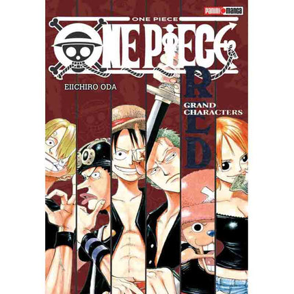 One Piece RED Grand Characters (PANINI) "Spanish Edition" Paperback
