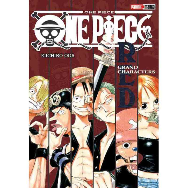 One Piece RED Grand Characters (PANINI) "Spanish Edition" Paperback