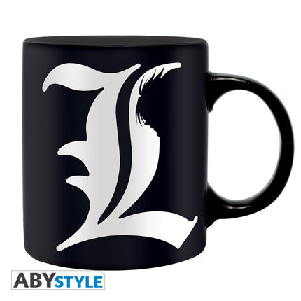 DEATH NOTE - Mug - 320 ml - L & rules - with box