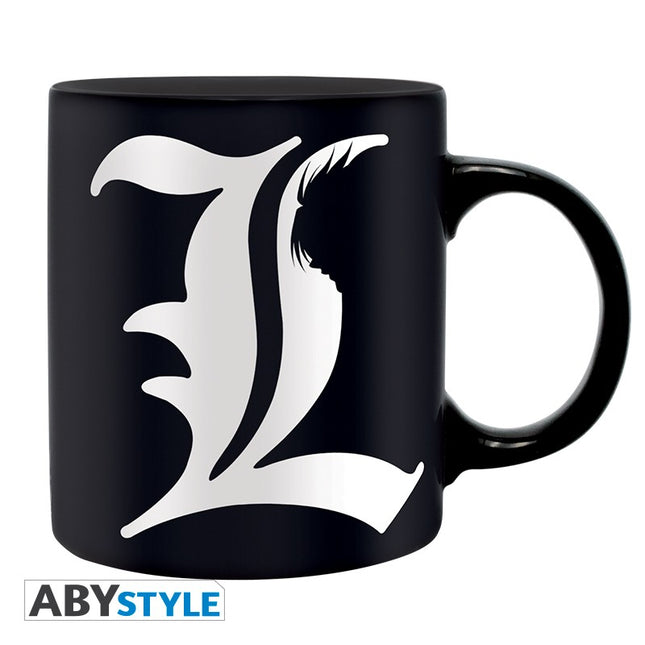 DEATH NOTE - Mug - 320 ml - L & rules - with box