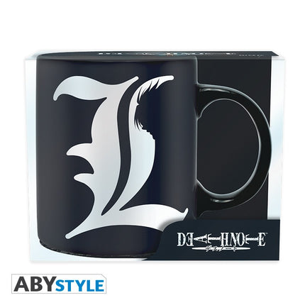 DEATH NOTE - Mug - 320 ml - L & rules - with box