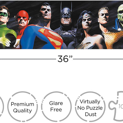 DC Comics Justice League 1000pc Slim Puzzle