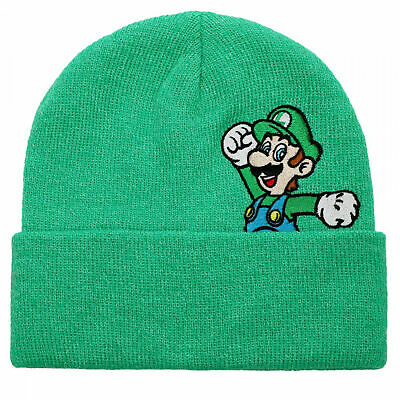 Luigi Peekaboo Design Knit Beanie