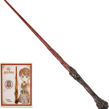 Wizarding World Harry Potter, 12-inch Spellbinding Harry Potter Wand with Collectible Spell Card
