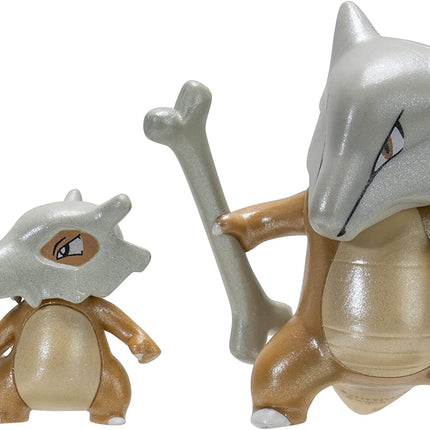 Pokemon Select Evolution 2 Pack - Features 2-Inch Cubone & 3-Inch Marowak Battle Figures