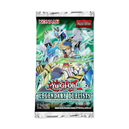 Yu-Gi-Oh! Trading Cards Legendary Duelists: Synchro Storm Booster Packs 1st Edition (ENGLISH EDITION)
