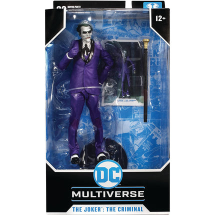 McFarlane Toys DC Multiverse The Joker: The Criminal from Batman: Three Jokers 7" Action Figure with Accessories