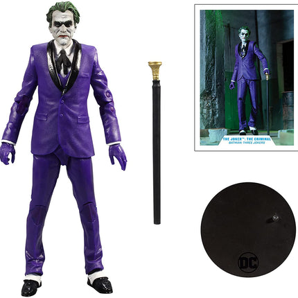 McFarlane Toys DC Multiverse The Joker: The Criminal from Batman: Three Jokers 7" Action Figure with Accessories