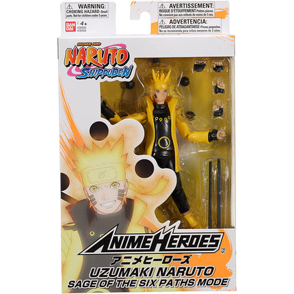 Anime Heroes Naruto Uzumaki Naruto Sage of Six Paths Mode Figure
