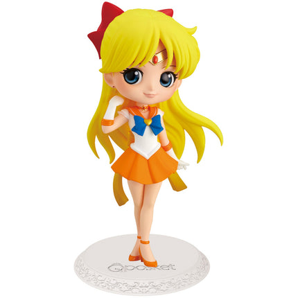 Banpresto Pretty Guardian Sailor Moon Eternal - The Movie - Q posket - Super Sailor Venus - (Version A)
