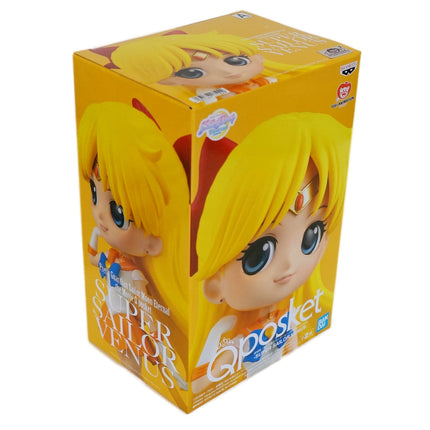 Banpresto Pretty Guardian Sailor Moon Eternal - The Movie - Q posket - Super Sailor Venus - (Version A)